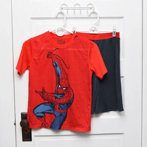 Boys Spider-Man Pajamas‎ set Marvel size 10-12